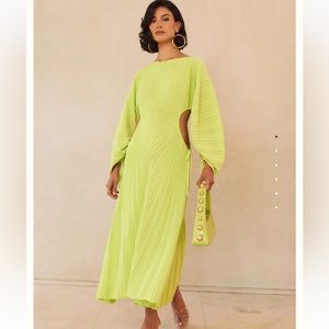 Cult Gaia ‘Simena Knit Dress’ - Mantis